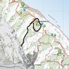 Mappa sentiero 154 Parco Naturale del Monte San Bartolo