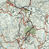 Mappa sentiero 21 Monte Nerone