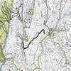 Mappa sentiero 299 Monte Catria