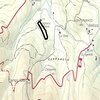 Mappa Percorso A - Bosco della Regina (Monti delle Cesane)